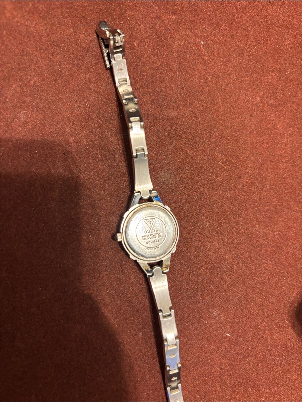 GUESS Rhinestone Watch in Silver - Picture 6 of 6